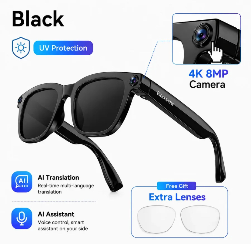 Умные очки Blackview BV300 Black