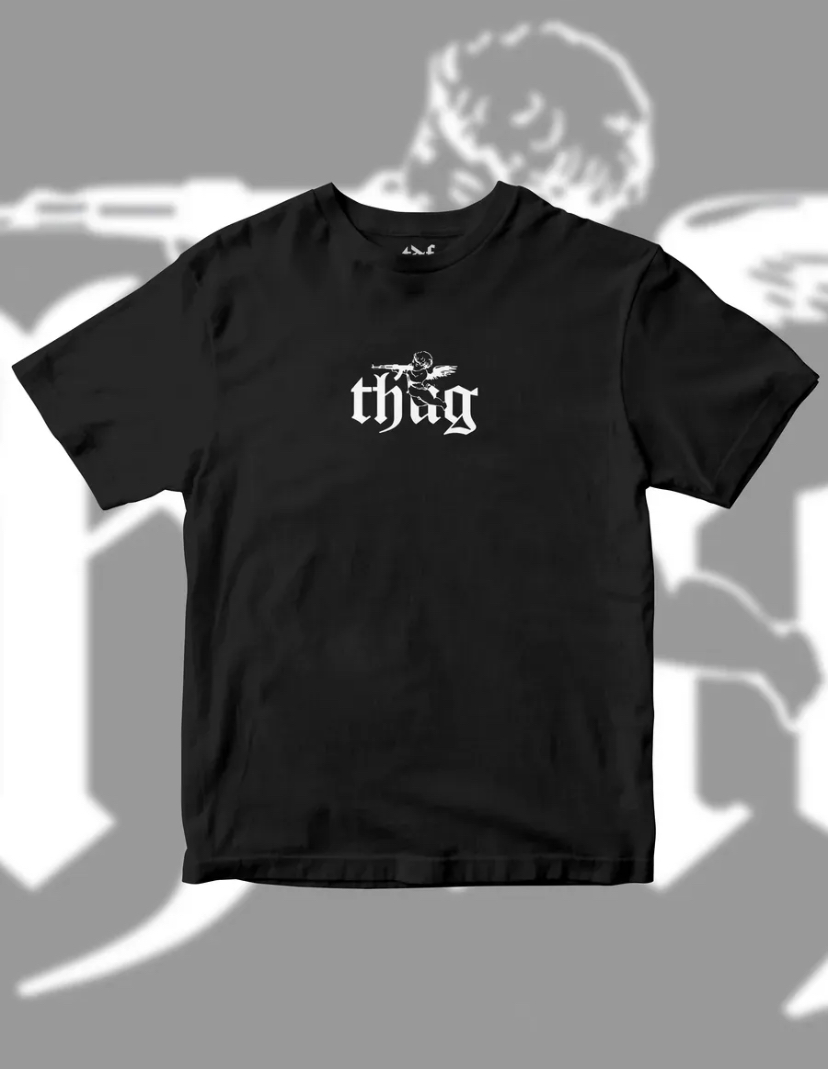 Футболка Thug Angel черная