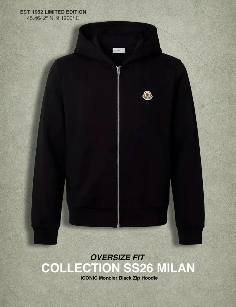 Zip-худи Moncler